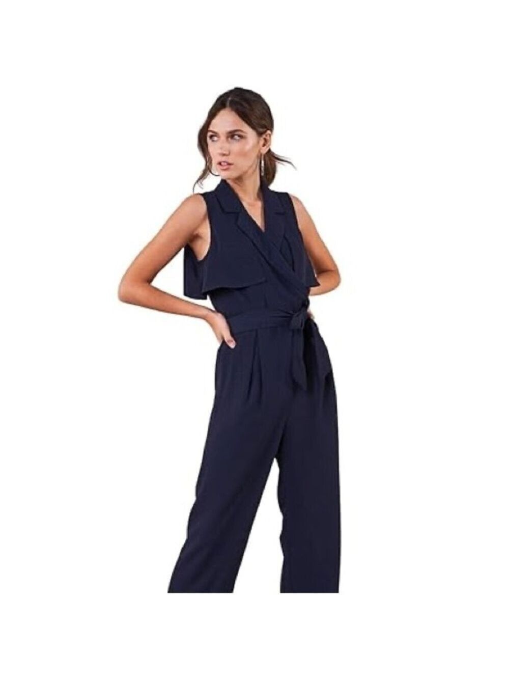 E.SSUE Elegant Navy Jumpsuit